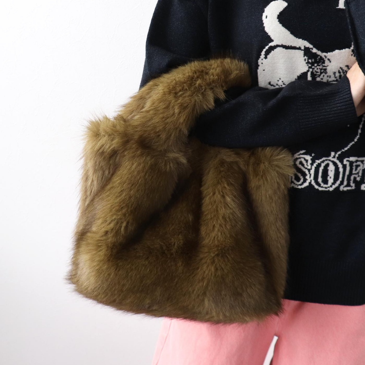👜エコファーシンプルトート👜