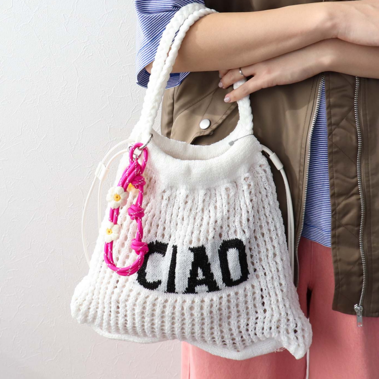 ✨メッセージラメニット2wayBAG✨