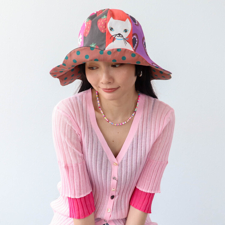 🌷🌷チューリップHAT🐈‍⬛
