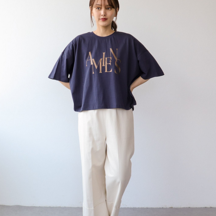 👖ロールヘムセンタープレスイージーパンツ👖