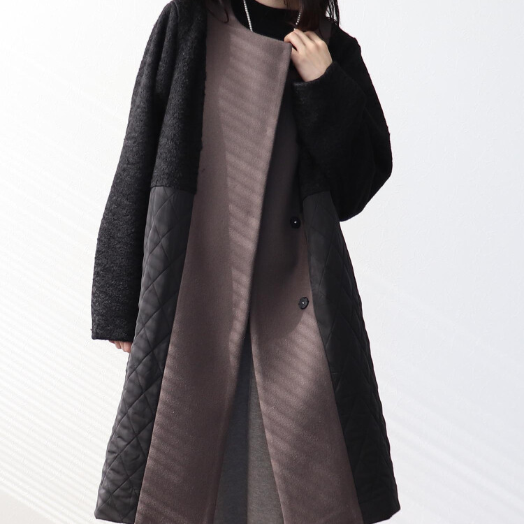 🧥中綿ドッキングブークレーコート🧥