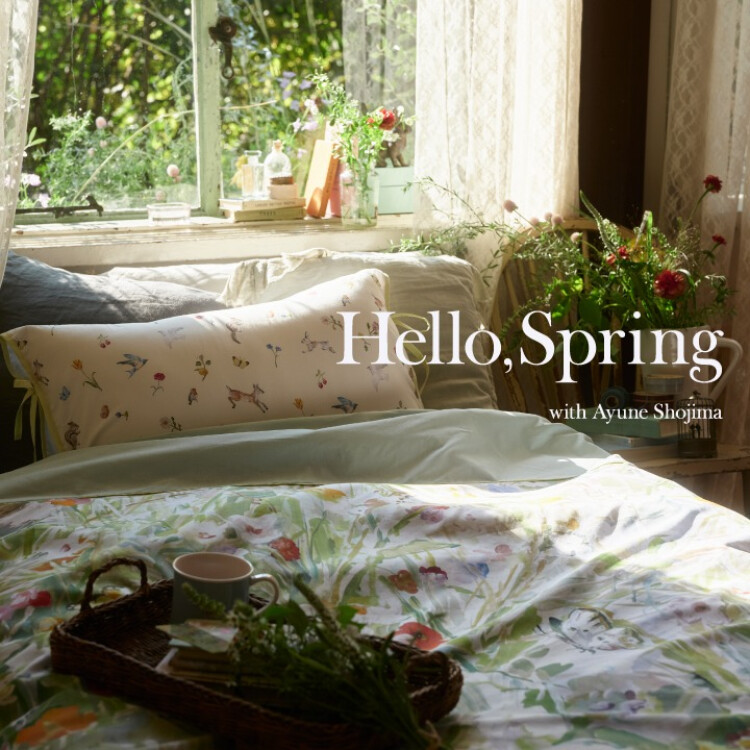 2026/1/21販売開始予定！Hello，Spring～庄島歩音さんとのコラボレーションアイテムが登場！　