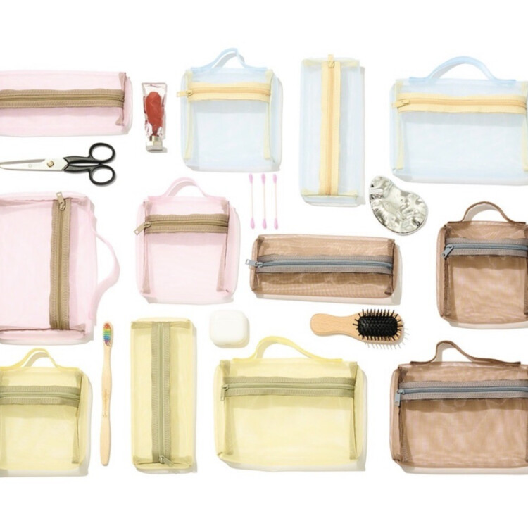 見た目も使い勝手も優勝！！メッシュポーチ