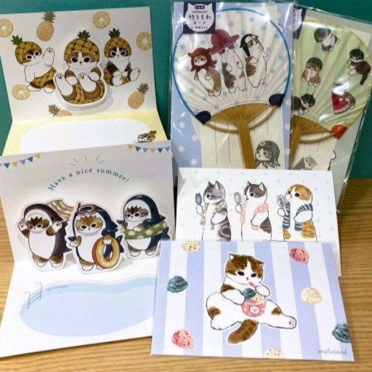 かわいいにゃんこたちで涼を届けませんか
