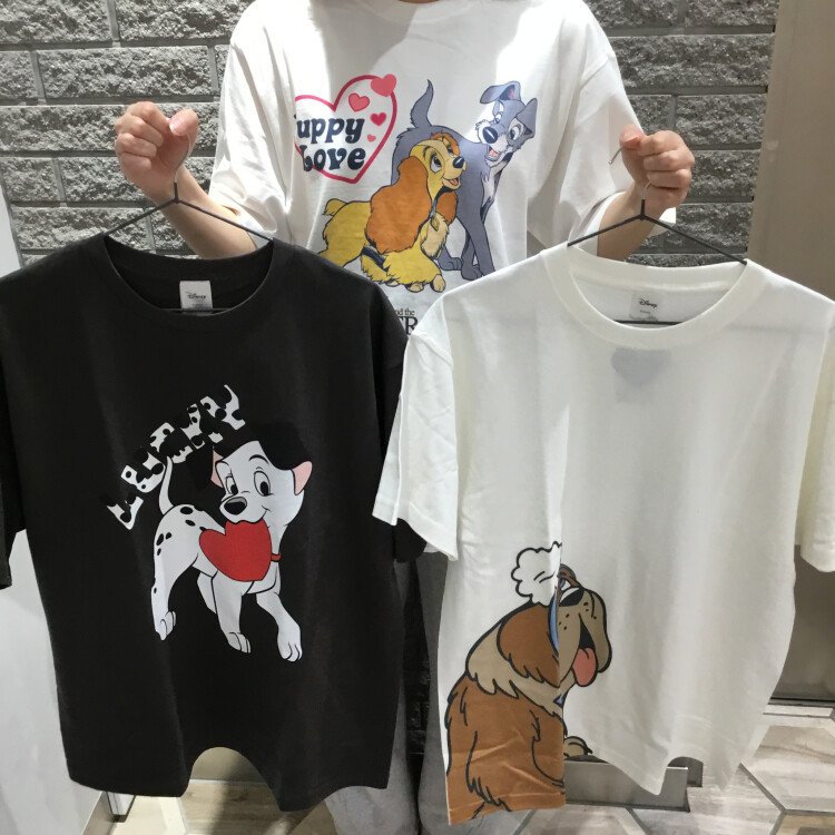 ディズニーキャラクターのTシャツ入荷しました🌟