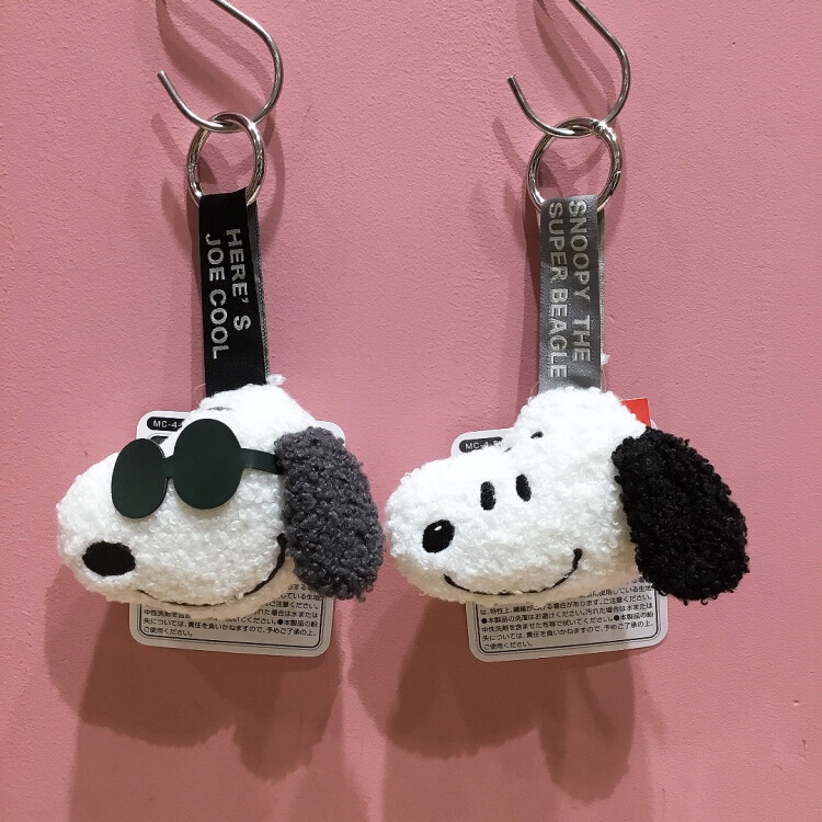 スヌーピーのフェイスタグマスコットが入荷しました✨