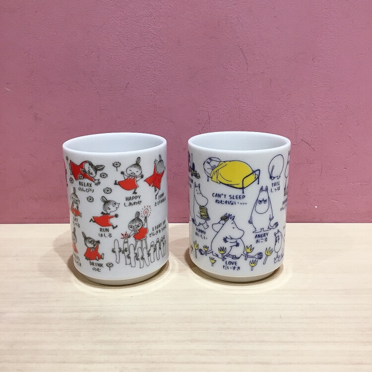 ムーミンの湯呑みが入荷しております✨