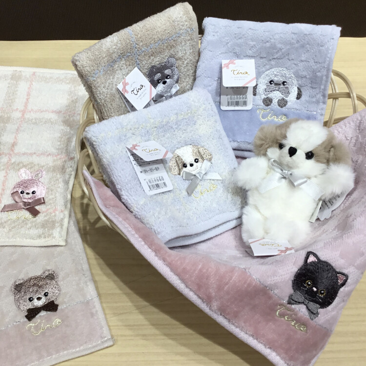 Tinoシリーズよりミニタオルが入荷しました🌟