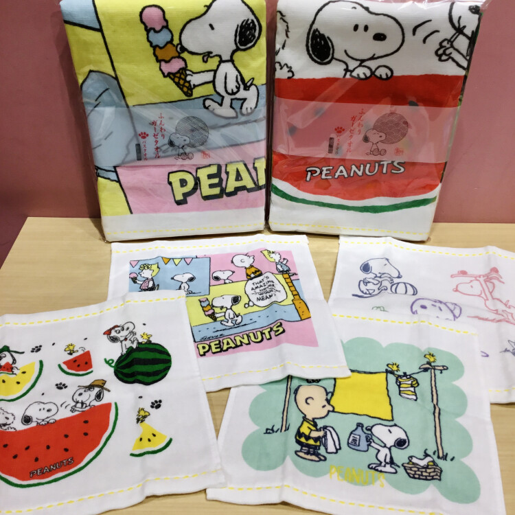 🐾NEW🐾SNOOPYガーゼタオル