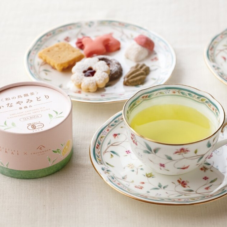［数量限定］和の烏龍茶 かなやみどり ティーバッグ6個入 ￥1,300（税込）