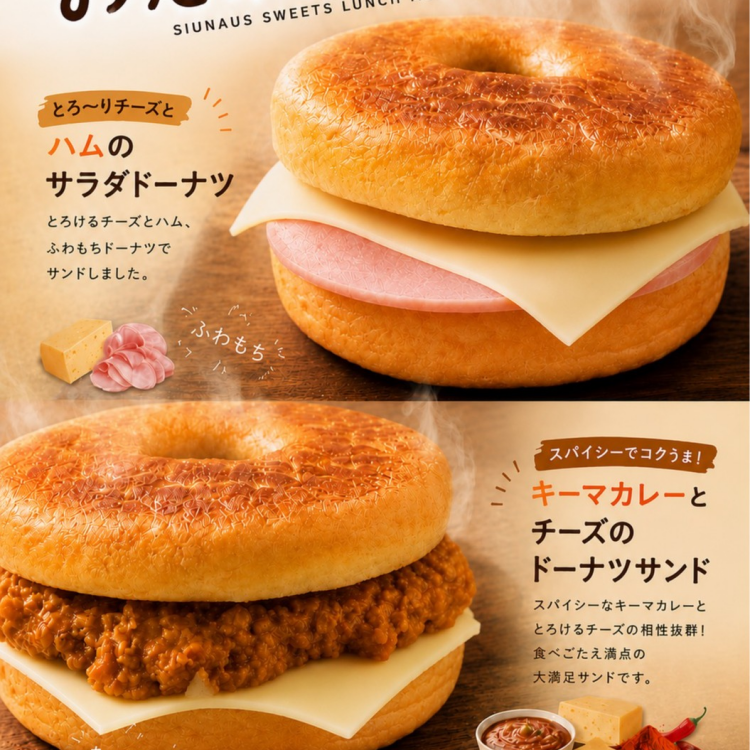 🥩🧀待望のデリカサンド🍛🧀【新発売】